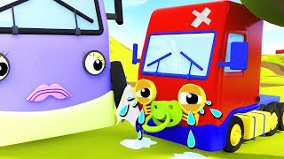 Baby Boo Boo Song  Brand New Nursery Rhymes amp Kids Songs  Baby Truck Accident  Geckos Garage [upl. by Oxford]