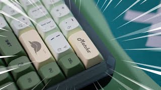 Matcha Japanese Keycap Set Review  XDA PBT [upl. by Emilio]