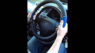 How to fit a steering wheel cover [upl. by Lael]