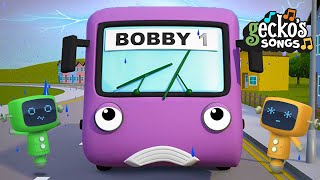 The Bus Song  Geckos Garage  Trucks For Children  Songs amp Nursery Rhymes For Kids [upl. by Nyliret]