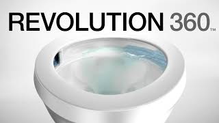 KOHLER Revolution 360 Flush Technology [upl. by Yasibit241]