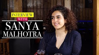 Sanya Malhotra talks about her Bollywood journey  CineBlitz [upl. by Lorilee192]