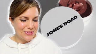 JONES ROAD MIRACLE BALM IN DUSTY ROSE  Review amp TryOn [upl. by Norre]