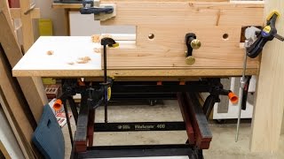 Tricked out Black amp Decker Workmate and Bench Bull Accessory [upl. by Mortimer]