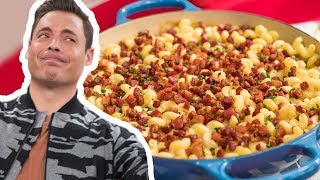 Jeff Mauro Makes Gourmet Mac amp Cheese  The Kitchen  Food Network [upl. by Esenahs]