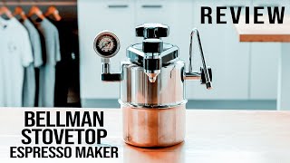 Bellman CX25P Stovetop Espresso Maker  Review [upl. by Etnoval]