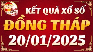 Xổ số Đồng Tháp ngày 20 tháng 1  XSDT 201  SXDT  XSDThap  KQXSDT  Xổ số Đồng Tháp hôm nay [upl. by Arobed848]