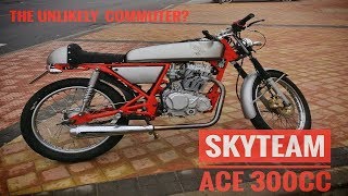 Skyteam Ace Commute 300cc swapped Ace 125 [upl. by Lletnom185]