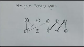 Maximum bipartite matching graph problem in Tamil  daa how to pass in designampanalysis of algorithm [upl. by Lotsirk810]