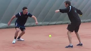 Tennis Reaction Drills  Speed Bands [upl. by Thecla]