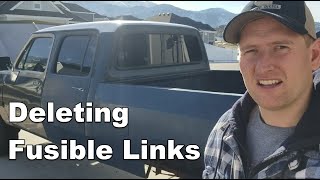 How to Delete Fusible Links THE RIGHT WAY Part 1  1st Gen Cummins [upl. by Andert]