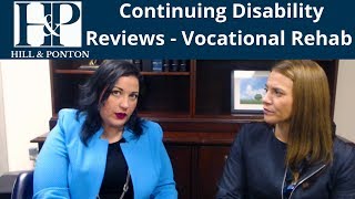 Continuing Disability Reviews  Voc Rehab [upl. by Esertap36]