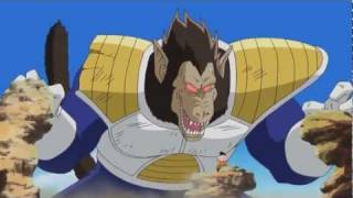 Dragon Ball Z  Scene 4  Vegeta turns into Oozaru [upl. by Adnofal]