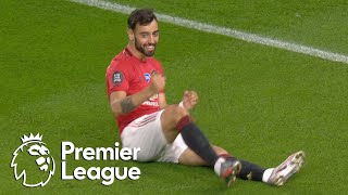 Bruno Fernandes second goal pads Man United lead against Brighton  Premier League  NBC Sports [upl. by Peh]