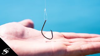 How to Tie a Fishing Hook  For Beginners [upl. by Yarled]