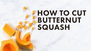 How to Cut Butternut Squash [upl. by Aivizt488]