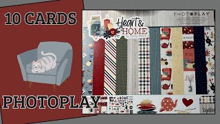 Photoplay Papers 10 Cards  Heart amp Home [upl. by Christen564]