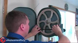 How to Install a Bandsaw Tire [upl. by Aloz]