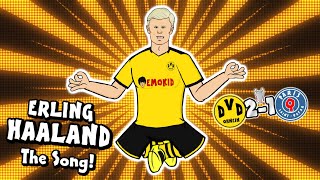 💥Erling Haaland  the song💥 Dortmund vs PSG Parody Champions League Highlights Håland Wonder Goal [upl. by Neroled825]