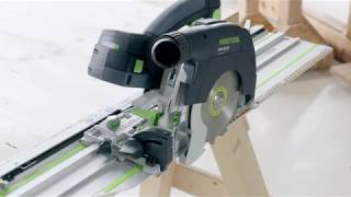 KappSägesystem AkkuHandkreissäge  HKC 55  Festool [upl. by Laszlo]