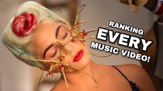 Lady Gaga  Ranking EVERY Music Video 2020 [upl. by Aititel]