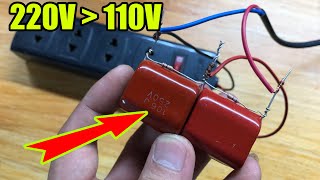 Simple convert 220V to 110V [upl. by Leissam]