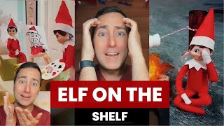 Elf on the Shelf Ideas  Elf on the Shelf Gone Wrong [upl. by Assilak]