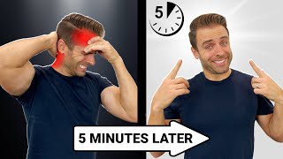 Tension Headache  GONE  In Just 5 Minutes [upl. by Rogerg]