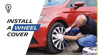 How to install wheel cover step by step  Michelin [upl. by Odnumyer53]