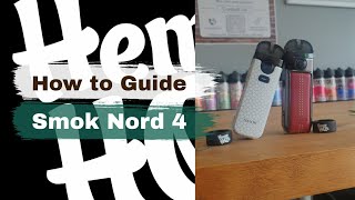 Smok Nord 4  How to use REVIEW [upl. by Kurtzig]