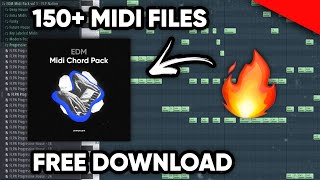 EDM  Ultimate MIDI Collection Vol1 Free Download [upl. by Hodges245]