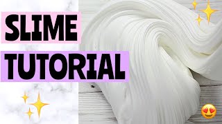 HOW TO MAKE SLIME Simple amp Easy Slime Recipe  2 Minute Easy Slime Tutorial Glue and Borax Slime [upl. by Enutrof147]