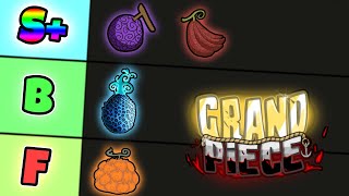 GPO Fruit Tier List For Grinding [upl. by Bywoods]