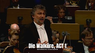 Die Walküre clip from Act 1 Jonas Kaufmann at the Bayerische Staatsoper [upl. by Mariska]