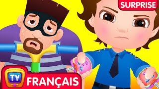 Les voleurs de vélos The Bicycle Thieves  Ep 14 ChuChu TV Police Des Oeufs Surprises [upl. by Eveineg880]