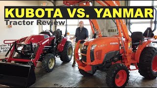 Kubota L3301 Vs Yanmar Yt235 Tractor   IN DEPTH REVIEW [upl. by Orrocos416]