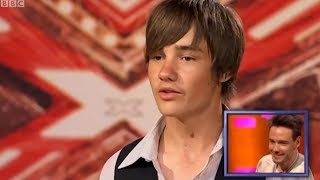 Liam Payne REACTS To X Factor Audition Cheryl Wink amp Performs quotStrip That Downquot On Graham Norton [upl. by Mark325]