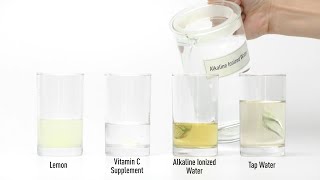 Alkaline Ionized Water Practical Test Oxidationreduction [upl. by Chadwick]