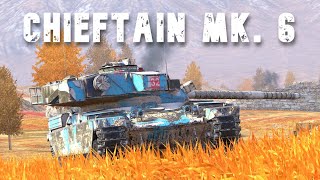 Chieftain Mk6  5 Kills • 81K DMG • WoT Blitz [upl. by Adnor]