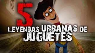 5 Extrañas leyendas urbanas sobre juguetes │ MundoCreepy │ NightCrawler [upl. by Eilyk10]