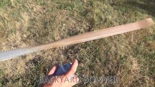 Simple DIY PVC Bow Spray Paint Method Using Fiberglass Tape [upl. by Quillan]