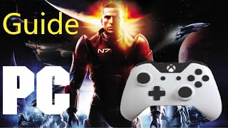 How to use an Xbox controller for Mass Effect 1 on PC [upl. by Ielirol]