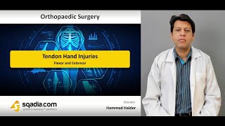 Tendon Hand Injuries  Flexor and Extensor  Orthopaedic Surgery Lectures [upl. by Idmann]