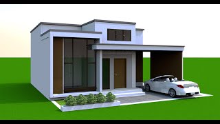 Cara membuat desain Rumah Modern Minimalis dengan sweet home 3d A to Z [upl. by Lewls]