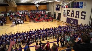 Blair High School Choirs Sing Our National Anthem 2016 [upl. by Michelina]