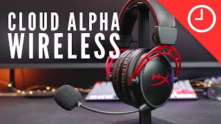 300 hour battery HyperX Cloud Alpha Wireless review [upl. by Damas316]