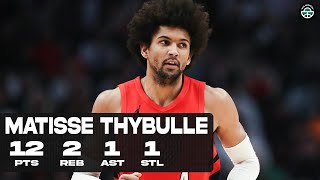 MATISSE THYBULLE DROPPED 12PTS vs MAVERICKS FULL HIGHLIGHTS [upl. by Barclay454]