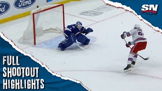 New York Rangers at Tampa Bay Lightning  FULL Shootout Highlights [upl. by Ynehpets]