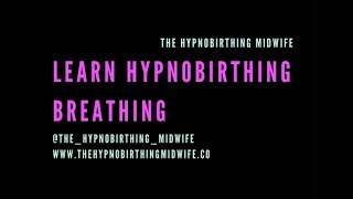 Learn Two Fantastic Hypnobirthing Breathing Techniques for a Calmer Birth [upl. by Noived593]