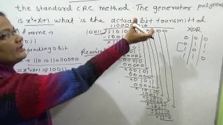 CRC in Computer Network  Cyclic Redundancy Check  Example Computer Network [upl. by Einatsed]